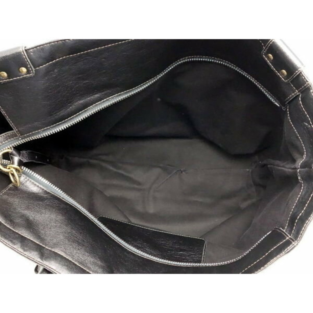 Chloe Tote Eclipse Polyester Polyurethane Bag Bla… - image 2